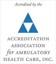 Accredited by Accreditation Association for Ambulatory Health Care